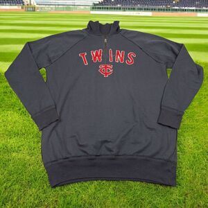 MLB Minnesota Twins Sweatshirt 1/4 Zip‎